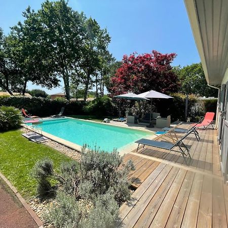 Villa Avec Piscine Andernos Les Bains Exterior foto