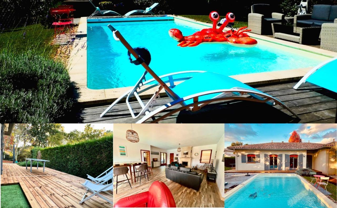 Villa Avec Piscine Andernos Les Bains Exterior foto