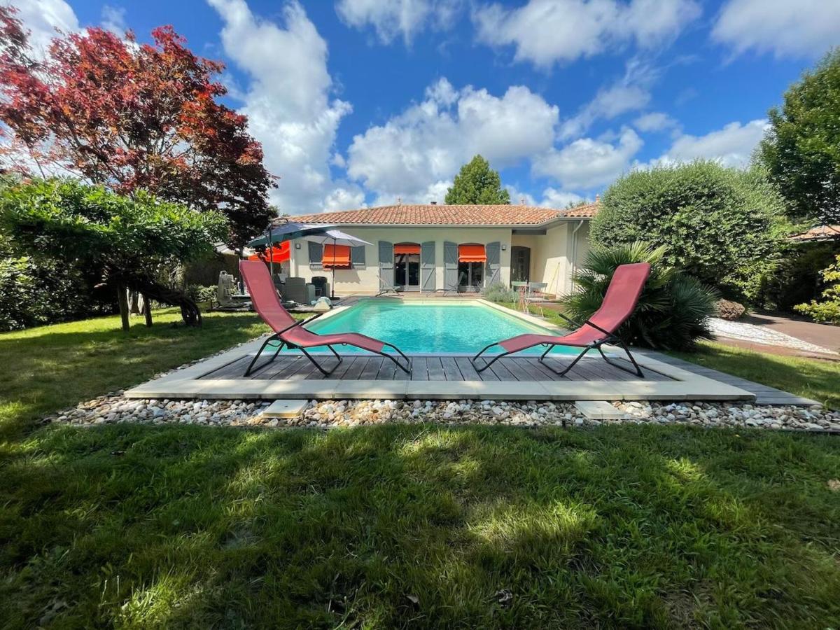 Villa Avec Piscine Andernos Les Bains Exterior foto