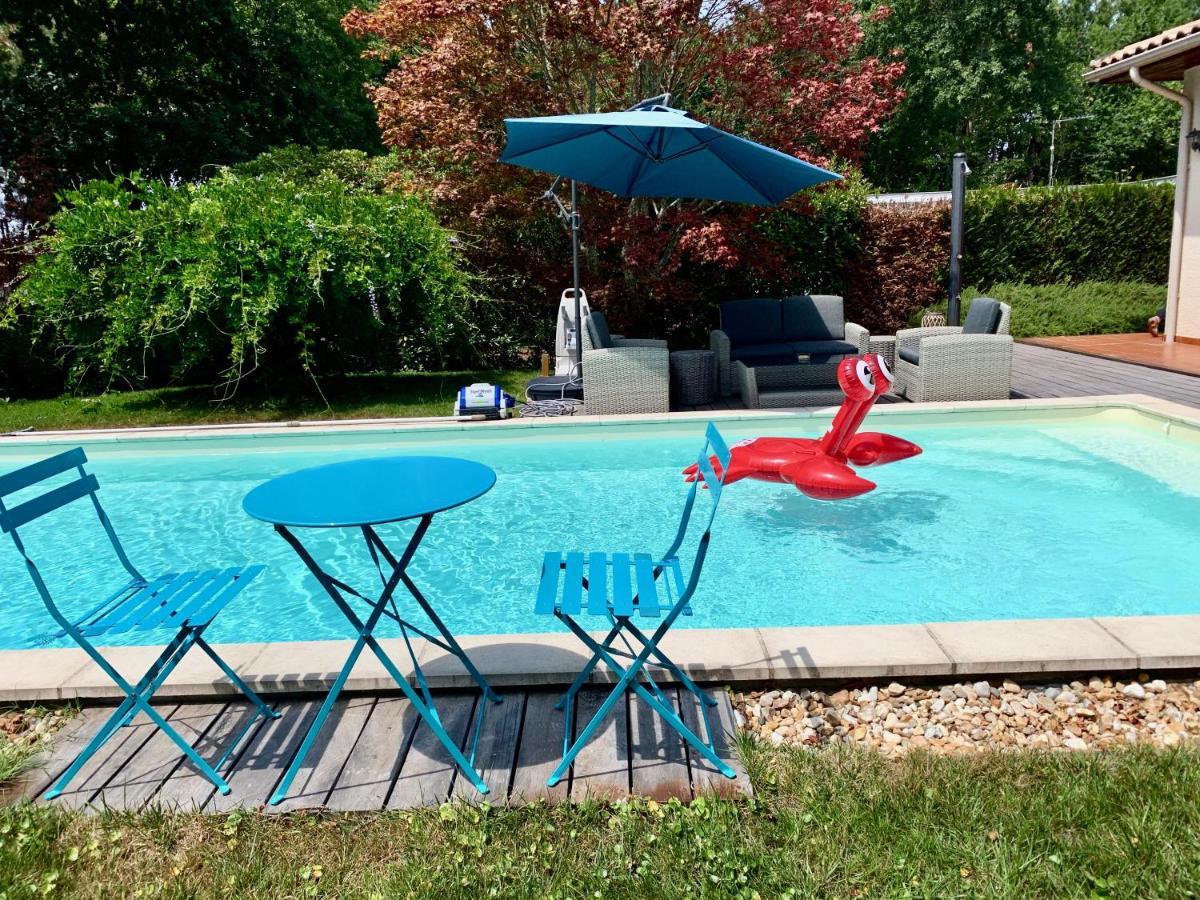 Villa Avec Piscine Andernos Les Bains Exterior foto